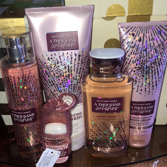 Bath and Bodyworks A Thousand Wishes Gift Set Combo
